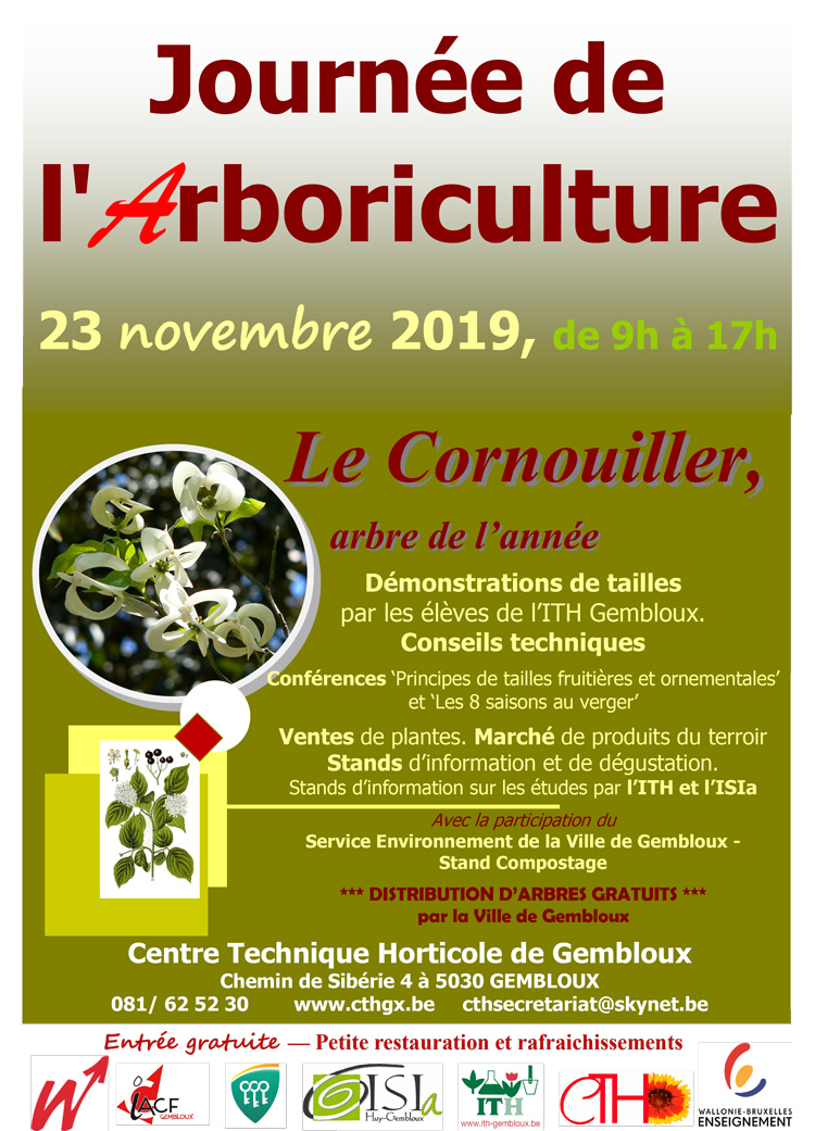 journee arboriculture gembloux 23 novembre 2019 au cth a gembloux