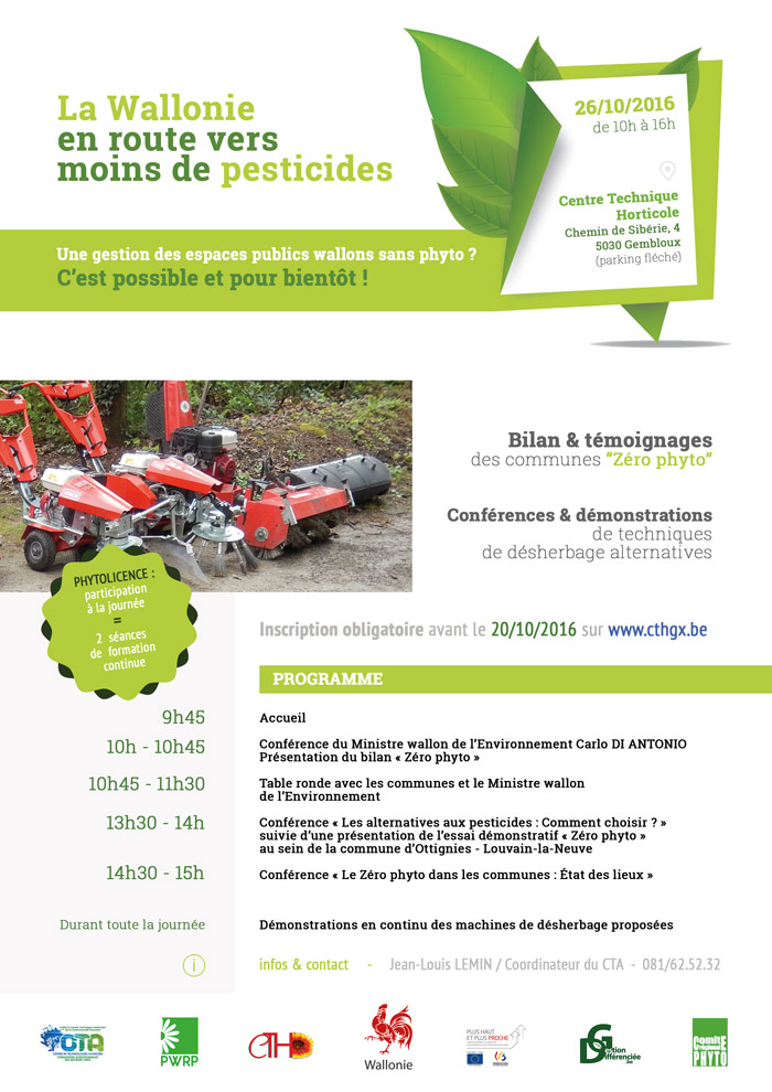 moins de pesticides gembloux cth 2016