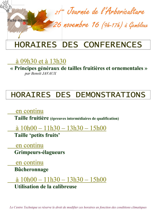journee arboriculture gembloux cth 2016