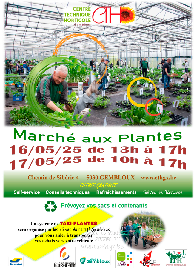 Marché aux Plantes au CTH