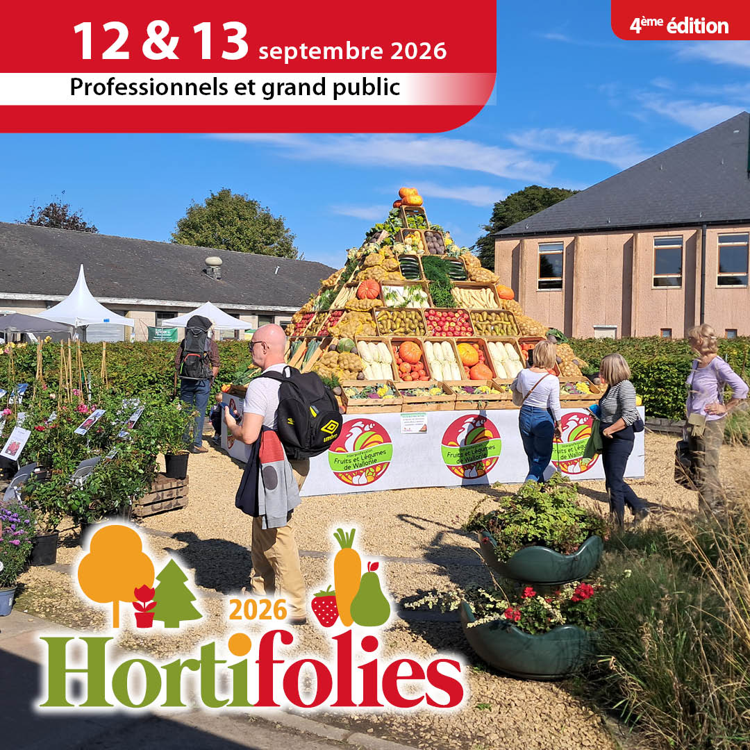 Journée Hortifolies Gembloux septembre 2026