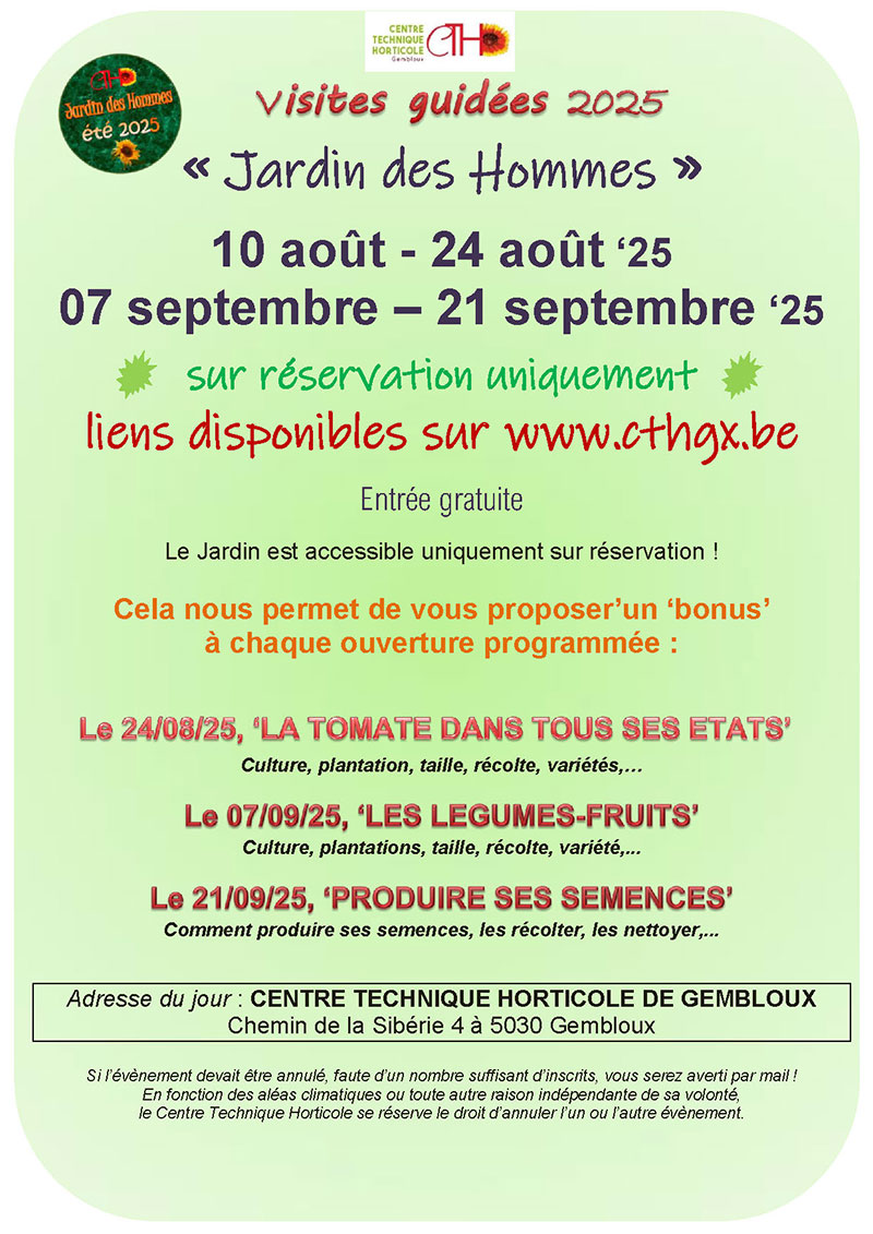Activités CTH Gembloux